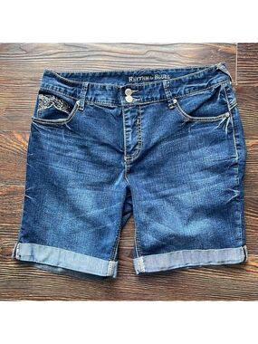Rhythm in Blues Jean Shorts Size 10😊🥰🥰